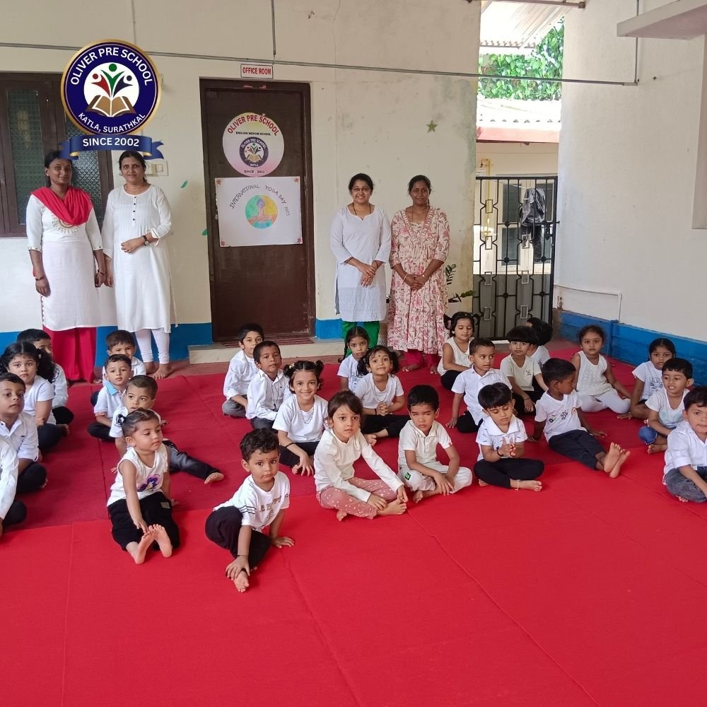 Kids and Staff members of Oliver Preschool Surathkal