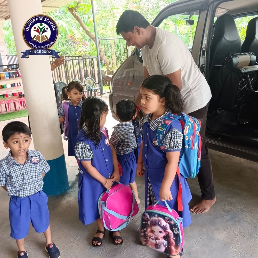 Van Facility for Kids and Students of Oliver Preschool Surathkal