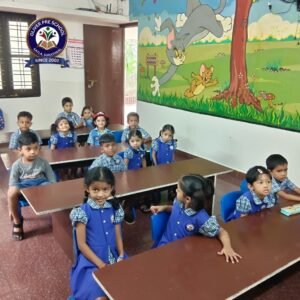 Kids at Oliver Preschool Surathkal